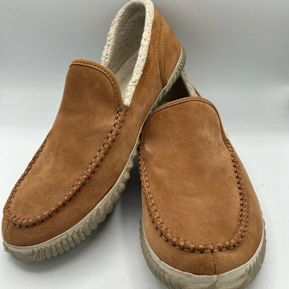 Sorel Tan Loafers Moccasin-Style Slip-Ons - Picture 2 of 7
